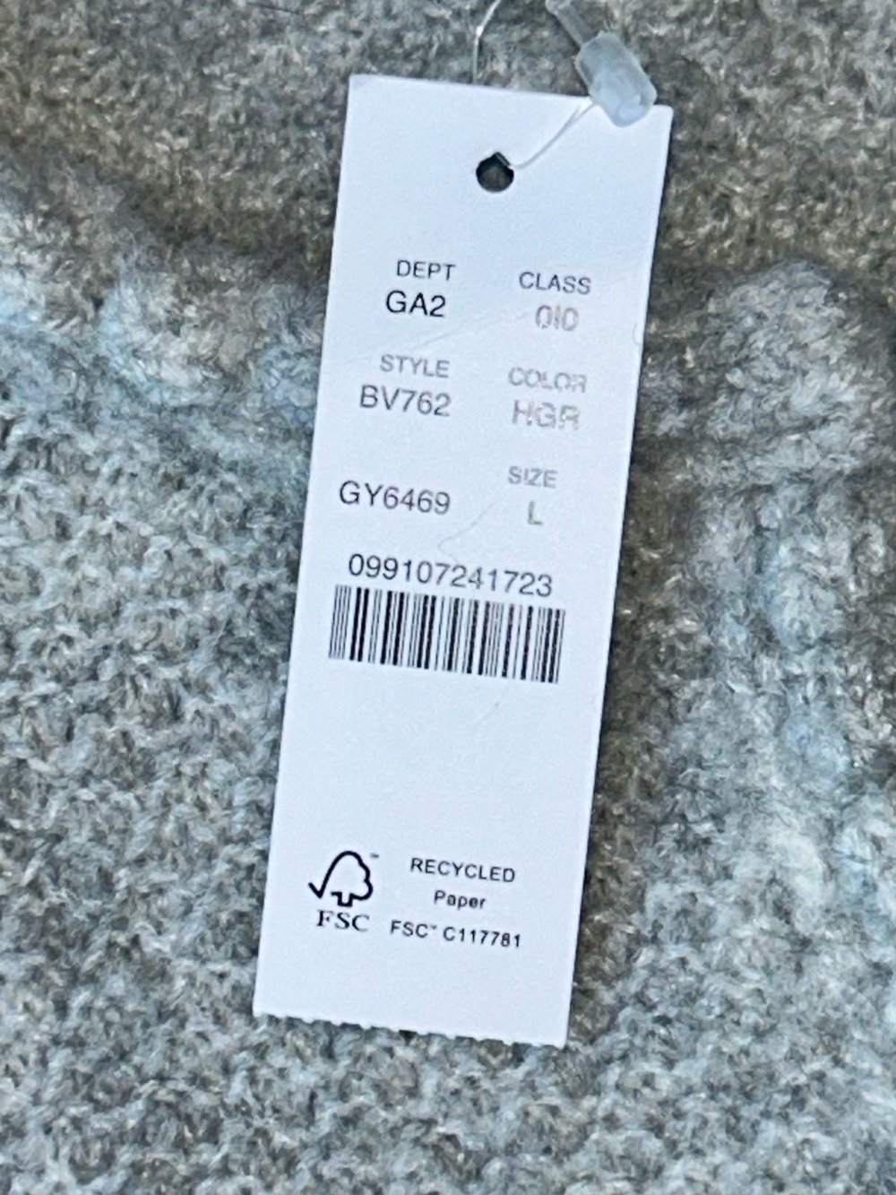 J.Crew Odette Sweater Lady Jacket with Jewel Buttons Heather Gray Size Large NWT - Picture 10 of 16